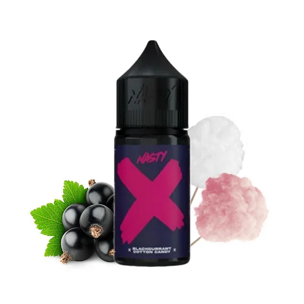 Nasty Juice 30ML Salt Likit - Black Currant &  Cotton Candy